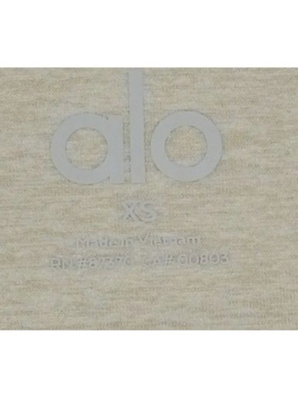 ALO Yoga Alosoft High-Waist 7/8 Highlight Legging in Oatmeal Heather